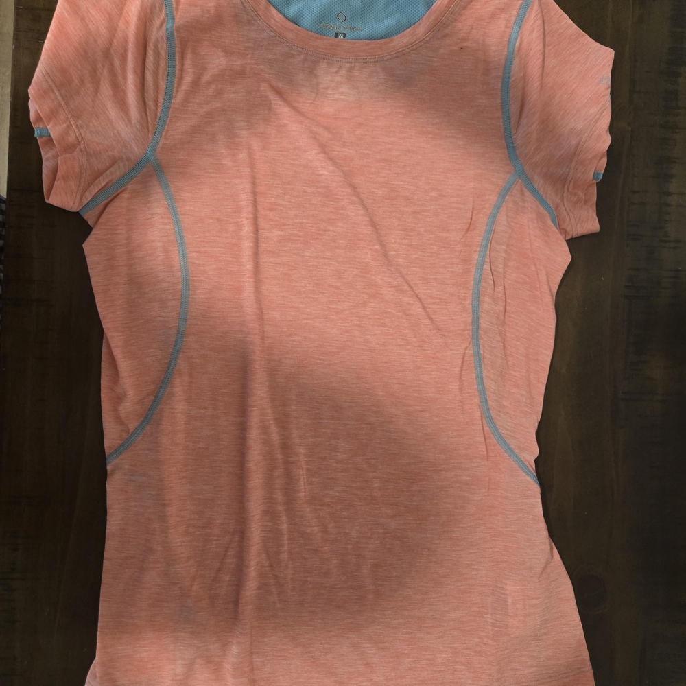 Moving Comfort Peach Short Sleeve Tee